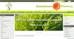 Desktop Screenshot of haakdoornnursery.co.za